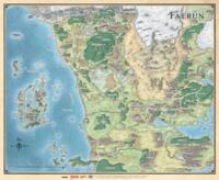 logo przedmiotu Dungeons & Dragons: Mapa Faerunu (edycja angielska)