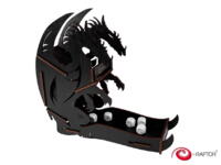 logo przedmiotu Wieża do kości - Dragon Black