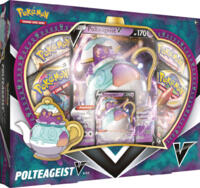 logo przedmiotu Pokemon TCG: Sword & Shield Rebel Clash May'20 V Box Polteageist