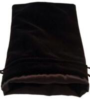 logo przedmiotu Black Velvet Dice Bag with Black Satin Lining 6x8