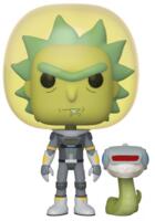 logo przedmiotu Funko POP Animation: Rick & Morty - Space Suit Rick (with snake)