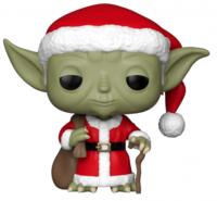 logo przedmiotu Funko POP Bobble: Star Wars: Holiday Santa Yoda