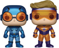 logo przedmiotu Funko POP DC 2 Pack: Blue Beetle & Booster Gold Metallic (Exc)