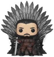 logo przedmiotu Funko POP Deluxe: Game of Thrones S10 - Jon Snow Sitting Throne