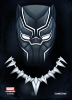 logo przedmiotu Koszulki MARVEL Art Sleeves (66 mm x 91 mm) Black Panther