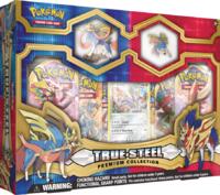 logo przedmiotu Pokemon: Darkness Ablaze Premium Figure & Pin - Zacian