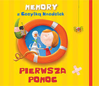 logo przedmiotu Pierwsza pomoc. Gra Memory z Cecylką Knedelek