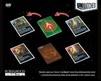 logo przedmiotu Unmatched Robin Hood vs Wielka Stopa karty