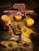 logo przedmiotu Warhammer Fantasy RPG Archives of the Empire Vol. 1