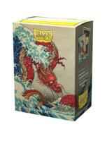 logo przedmiotu Dragon Shield: The Great Wave Brushed-Art Sleeves 