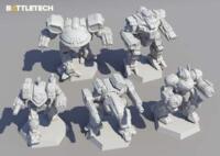 logo przedmiotu BattleTech: Clan Heavy Battle Star