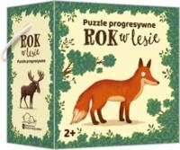 logo przedmiotu Rok w lesie. Puzzle progresywne