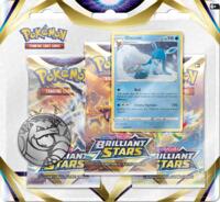 logo przedmiotu Pokemon TCG: Brilliant Stars 3-Pack Blister Glaceon