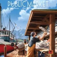 logo przedmiotu Public Market + karty do trybu solo