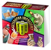 logo przedmiotu Czteropak imprezowy - zestaw 4 gier alkoholowych