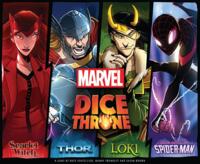 logo przedmiotu Marvel Dice Throne: Scarlet Witch v. Thor v. Loki v. Spider-Man