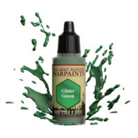 logo przedmiotu Army Painter Warpaints - Metallic Colour Glitter Green