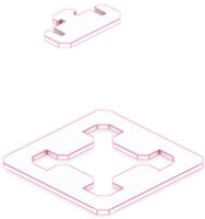 logo przedmiotu Anomalia Games TerrainTiles - Łączniki podwójne i poczwórne 