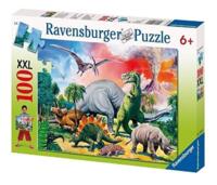 logo przedmiotu Puzzle 100 Pośród dinozaurów