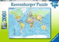 logo przedmiotu Puzzle 200 Mapa świata XXL