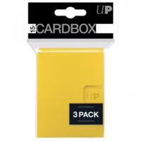 logo przedmiotu Ultra Pro:15+ Card Box 3 pack Yellow