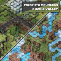 logo przedmiotu BattleTech Battle Mat Tukayyid Pozoristo Mountains/Kozice Valley