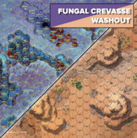 logo przedmiotu BattleTech Battle Mat Alien Worlds Fungal Crevasse/Washout