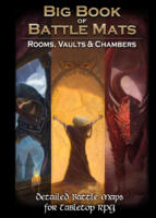 logo przedmiotu Big Book of Battle Mats Rooms, Vaults & Chambers