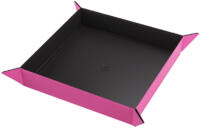 logo przedmiotu Gamegenic: Magnetic Dice Tray - Square - Black/Pink 