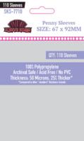 logo przedmiotu Sleeve Kings 67x92mm Penny Card Game Card Sleeves 50 Microns