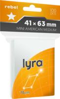 logo przedmiotu Koszulki na karty Rebel (41x63 mm) Mini American Medium Lyra
