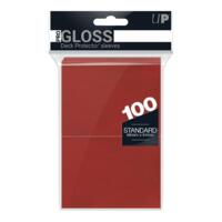 logo przedmiotu Protektory Ultra Pro Standard CCG Gloss Czerwone 100 szt.