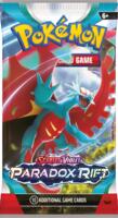 logo przedmiotu Pokemon TCG Scarlet & Violet  Paradox Rift  Booster