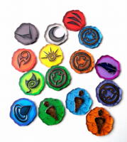 logo przedmiotu Żetony do dodatku Spirit Island: Jagged Earth