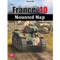logo przedmiotu France 40 2nd. Edition Mounted Map (edycja angielska)