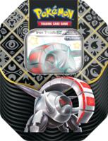 logo przedmiotu Pokemon TCG: Paldean Fates Tin 4-booster  Iron-Treads