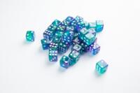 logo przedmiotu Gamegenic: Galaxy Series - D6 Dice Set (12 mm) - Neptune