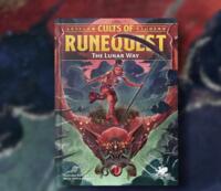 logo przedmiotu RuneQuest RPG Cults of RuneQuest The Lunar Way