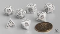 logo przedmiotu The Witcher Dice Set Geralt - The White Wolf
