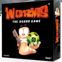 logo przedmiotu Worms: The Board Game (edycja angielska)