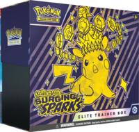 logo przedmiotu Pokemon TCG Scarlet & Violet  Surging Sparks - Elite Trainer Box