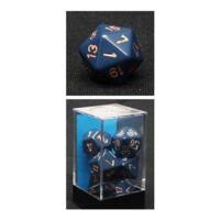 logo przedmiotu Zestaw kości RPG Dice Sets Dusty Blue/Copper Opaque Polyhedral