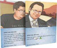 logo przedmiotu Hostage Negotiator: The Mediator and The Mouth Dice Tower Promo 