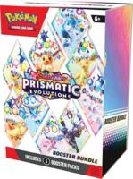 logo przedmiotu Pokemon TCG Scarlet & Violet Prismatic Evolutions Booster Bundle