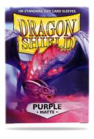 logo przedmiotu Dragon Shield Standard Sleeves - Matte Purple (100 Sleeves)
