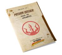 logo przedmiotu Outgunned RPG Adventure Mission Dossier Fall of Atlantis