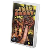 logo przedmiotu Möok Borg RPG The Molt Molten Monolith Cassette Tape Vol. 1