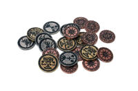 logo przedmiotu Metalowe monety - Camelot (zestaw 24 monet)