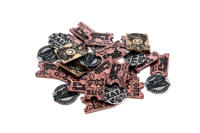 logo przedmiotu Metalowe monety - Kolejowe jednostki (zestaw 24 monet)