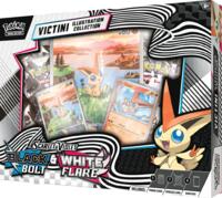 logo przedmiotu Pokemon TCG: Scarlet & Violet  White Flare & Black Bolt  Victini